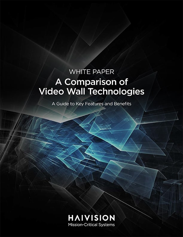 A Comparison of Video Wall Technologies