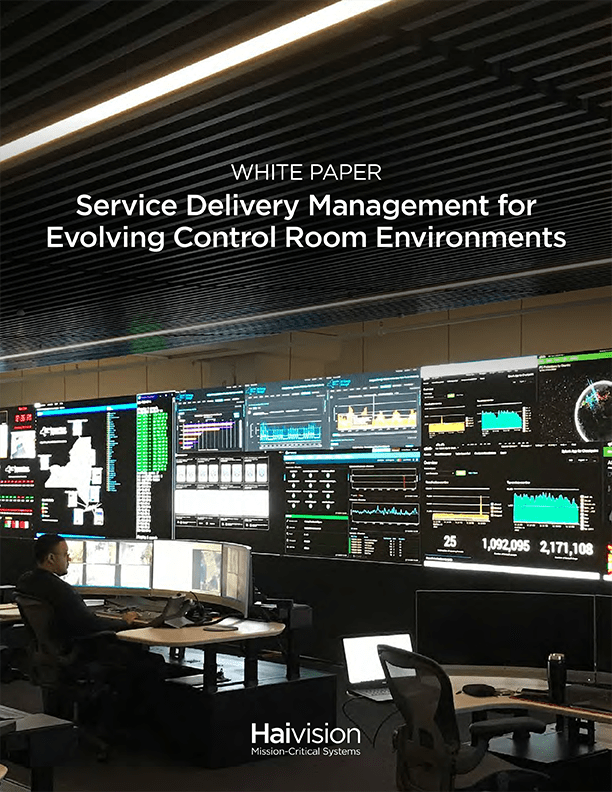 Service Delivery Management For Evolving Control Rooms