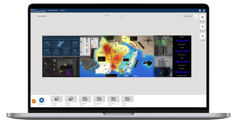 Command 360 Video Wall Software